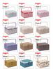 European Style Large Household Sewing Kit - Portable Fabric Storage Basket with DIY Supplies, Needle, and Thread.