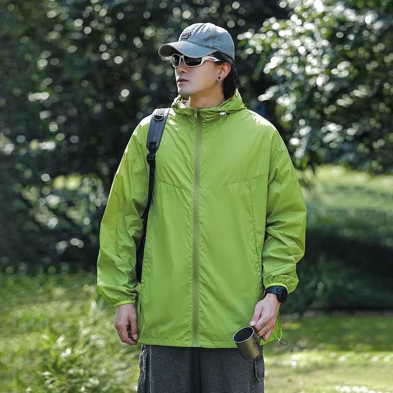 Ice Silk UV Protection Jacket - Unisex Summer Lightweight Sunproof Coat for Fishing & Outdoor Sports