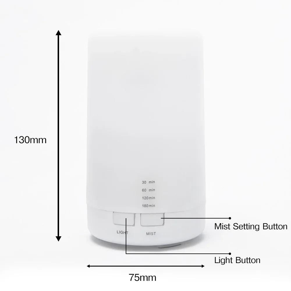 Umidificator de aer USB Difuzor de aromă Purificator de ulei esențial Aromaterapie Electric Distribuitor de miros Pentru parfum de casă Mașină Dormitor