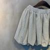 C S In The Room vIntage CheCk Balloon bandIng mIni Skirt 2Color