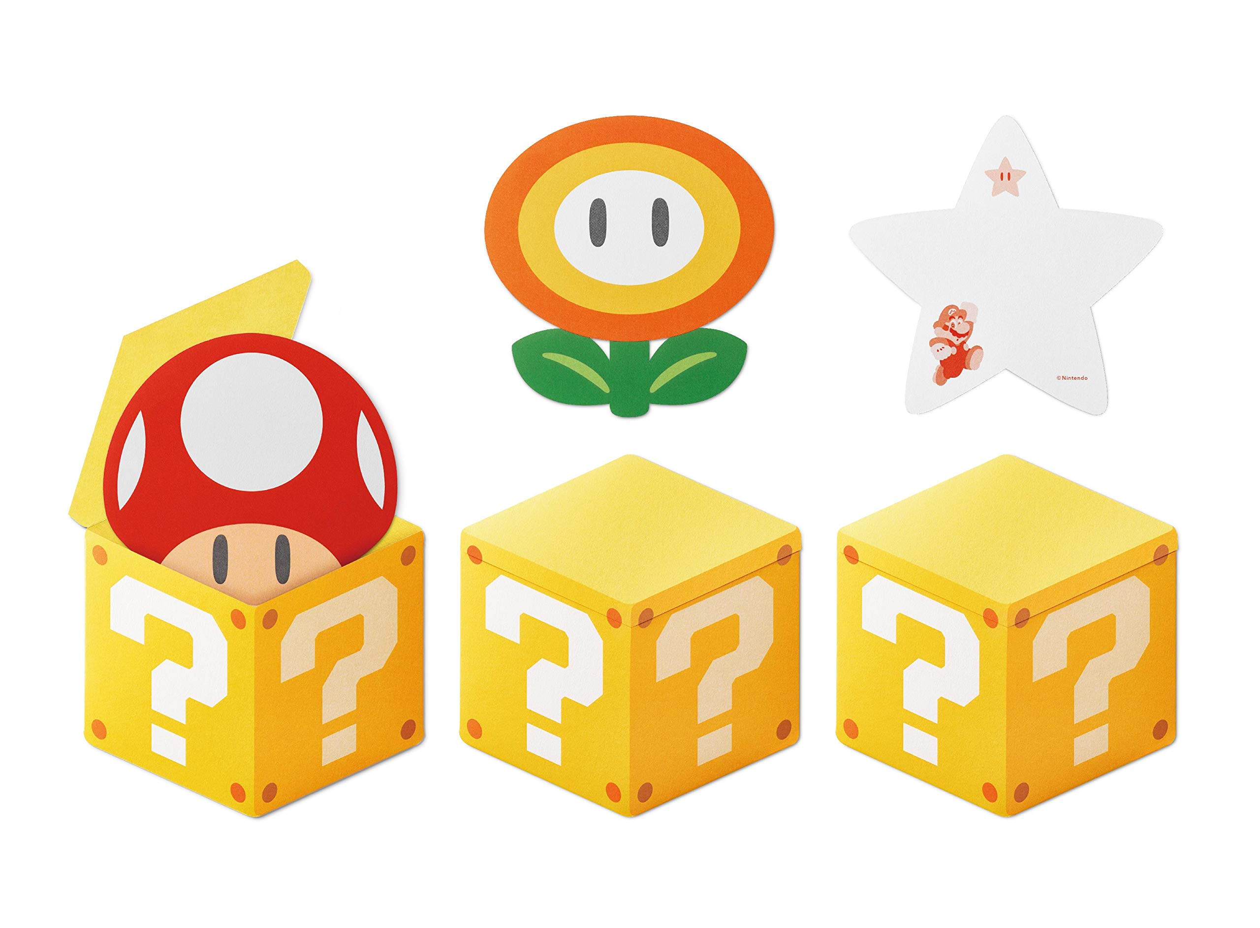 Nintendo Super Mario Home Party Message Card Envelope & & (Item) NSL-0109