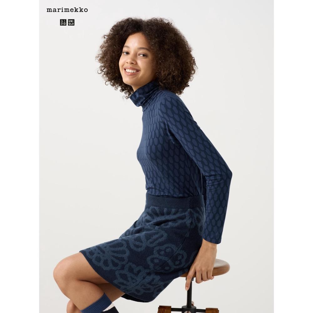 

Uniqlo Japan HeatTech TurTleneck T 69 NAVY/XS