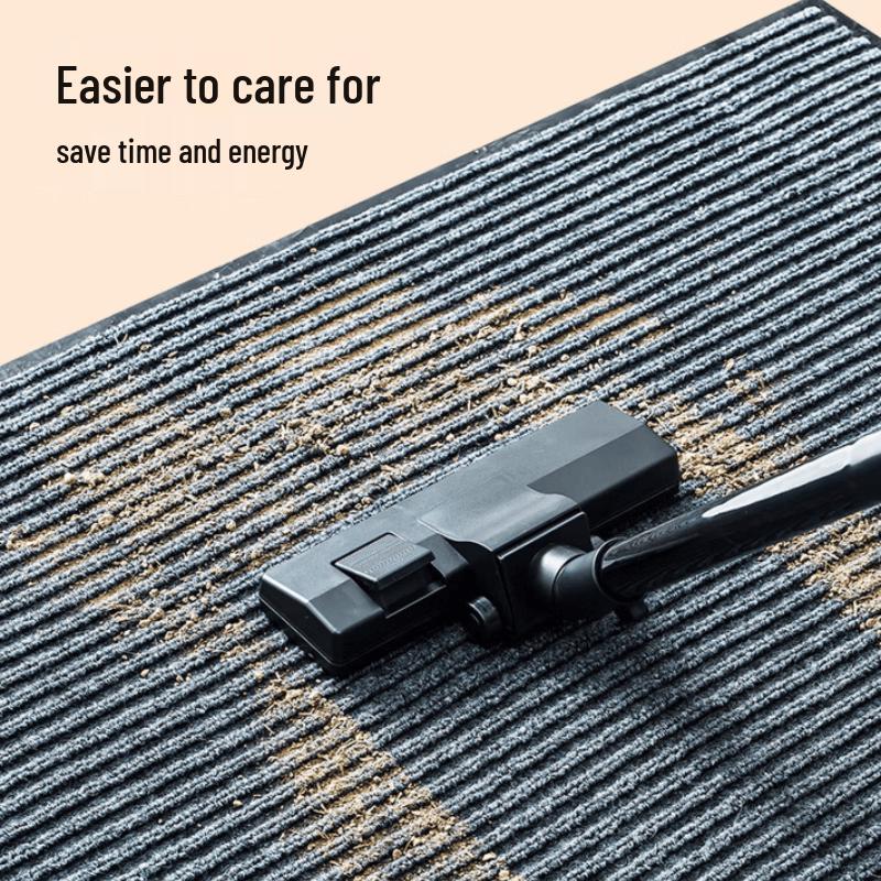 Non-slip Absorbent Polyester Floor Mat чёрный