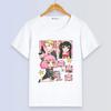 Anime SPY×FAMILY Short Sleeve Digital Print White Summer Plus Size Couple Cute Cartoon T Shirt Harajuku Style Outerwear Women And Men T-Shirt