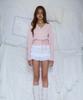 ROSEFRANTZ Muse Wrap Rib Knit [Pink]
