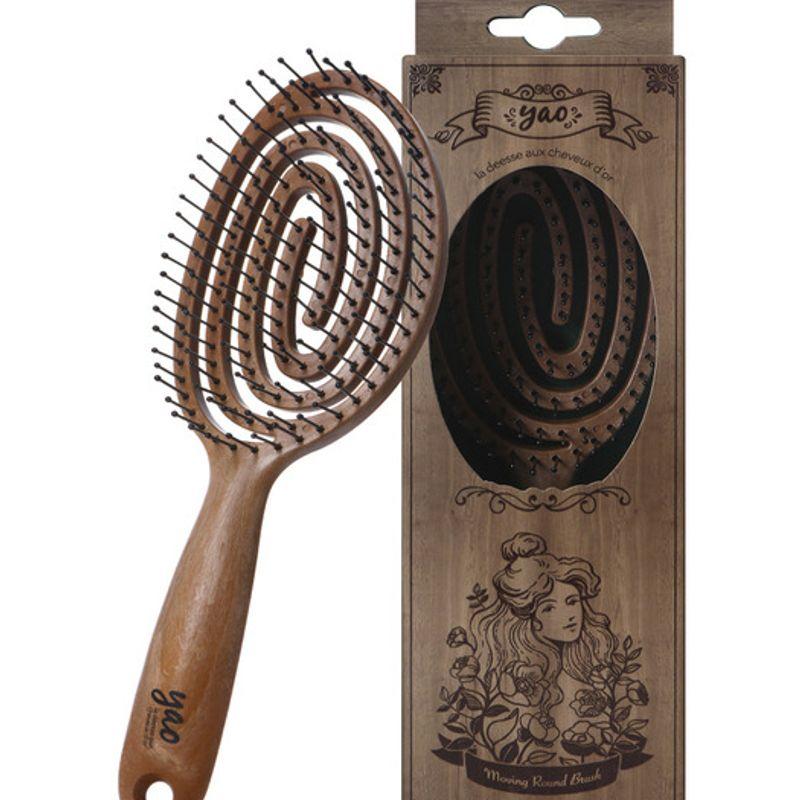 YAO Runde Holzbürste