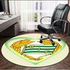 Hammarby IF Print Round Rug, Washable Floor Carpet, For Entryway Dorm Laundry Room Office Study, Home Decor Birthday Christmas Gift