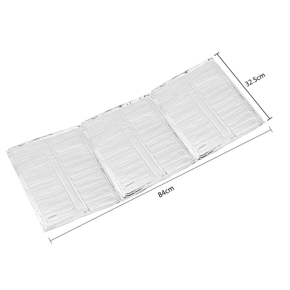 3 Sided Oil Splatter Guard Kitchen Aluminum Foil Anti Splatter Shield Guard Grease Splatter Guard for Stove Top and Frying Pan