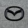For Mazda MX5 Miata NC ND Front Grille Emblem Rear Trunk Badge Glossy Black ABS Logo Car Exterior Sticker Decal Accessories Rcfjz77