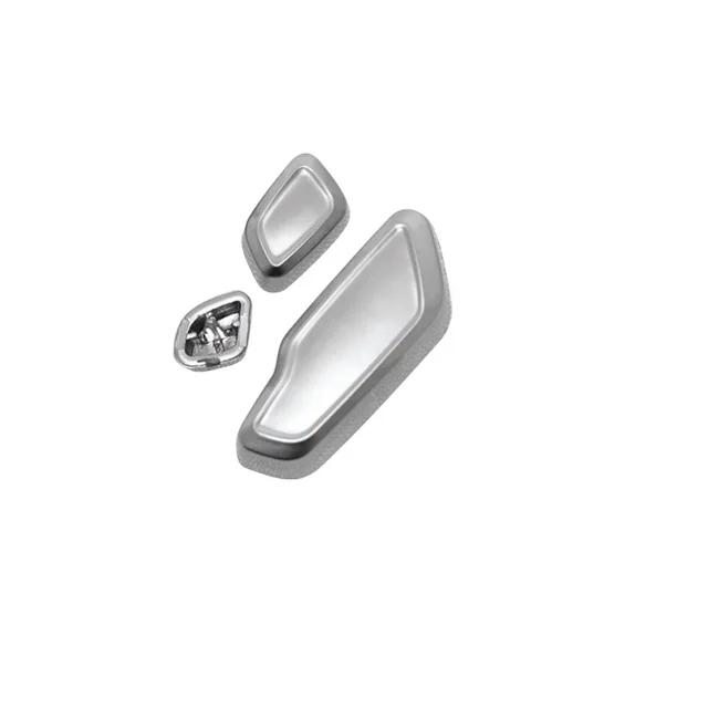 

Car Styling Seat Adjust Buttons replace Decoration Covers Stickers Trim for Mercedes Benz C E Class W204 W212 Auto Accessories Left door