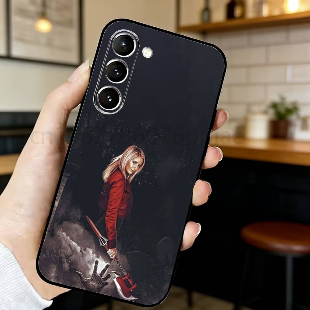 

B-Buffy the Vampire Slayer Phone Case For Samsung S20,21,22,23,24,25,26 Ultra,Plus,Lite,FE,Black Soft Case Samsung S21fe