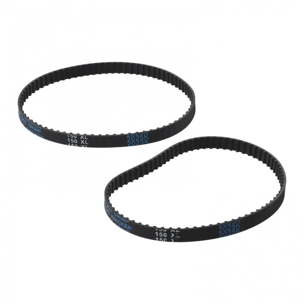 Reliable Gear Drive Belt 150XL037 Timing Belt with 75 Teeth Black Rubber