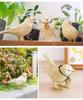 Vogel Garten Ornament Objekt Figur Innen Vogel Brüder Set von 3