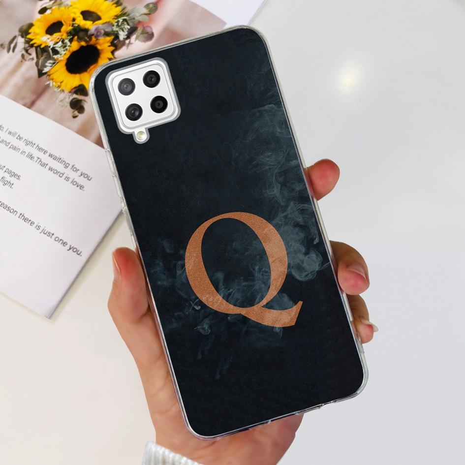 Hülle Für Samsung A22 5G Hülle SM-A226B Weiches Klares Silikon Niedliche Buchstaben Handyhülle Für Samsung Galaxy A22 4G A22S 5G Hüllen Bumper