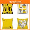 Premium 45x45cm Soft Linen Love Series Cushion Cover For Elegant Sofa Accents