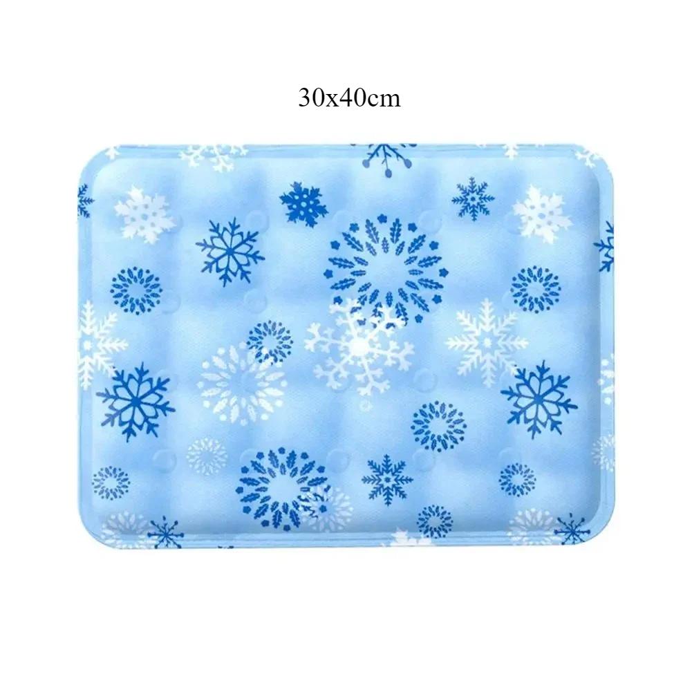 Summer Pet Cooling Pad Thickened Breathable Durable Tear Proof Water Sensory Play Mat Dogs Cats Cooling Supplies Pet Accessories