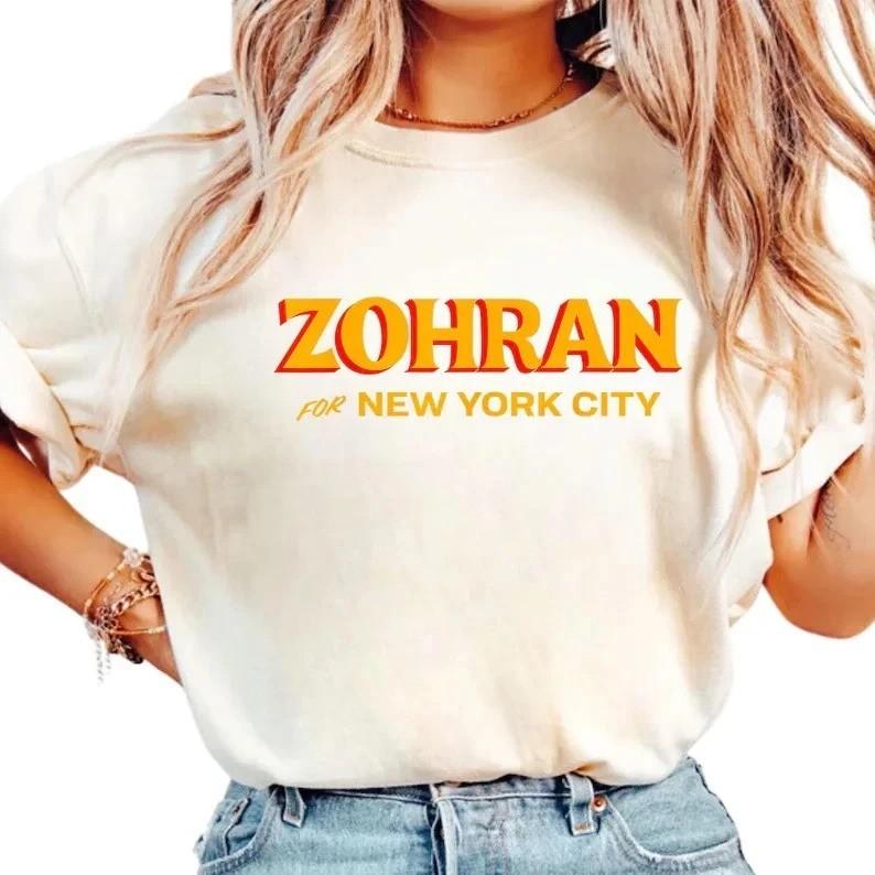 New Arrival Zohran Mamdani Tee Zohran for Mayor of New York Tee Vote T-Shirt Unisex T-Shirt XL