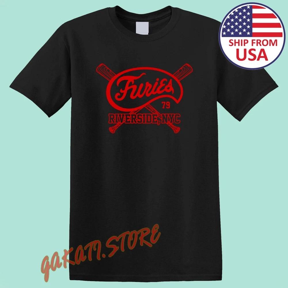 Baseball Furies Men s Black Size S-5XL L