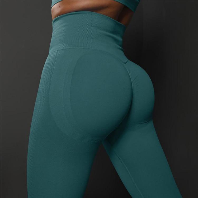 Nessaj Seamless High Waist Yoga Tights Women Scrunch Butt Workout Leggings Gym Fitness Slim Pants