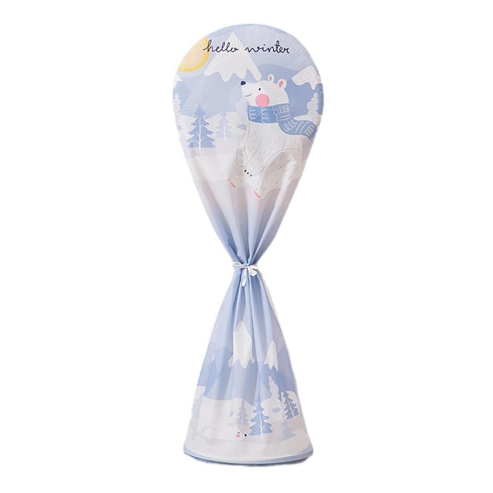 PEVA Floor Fan Cover Waterproof Fan Protective Cover Reuseable Electric Fan Dustproof Cover
