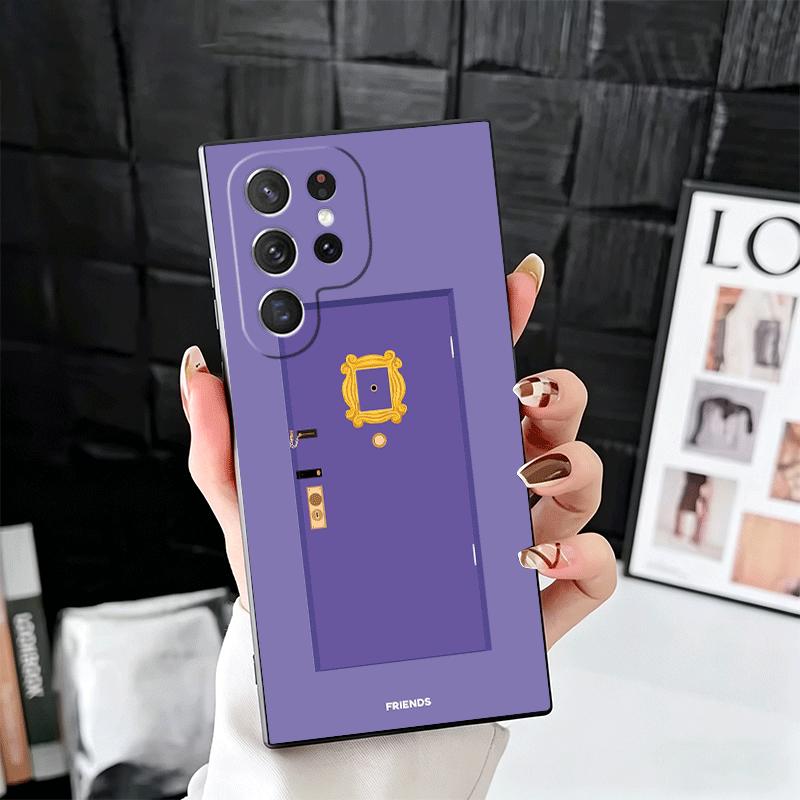 Friends Tv Show Theme Soft Phone Case for Samsung Galaxy S26 S25 Edge S24 Ultra S23 Plus S22 S21 FE S20 Black Cover Back Shell