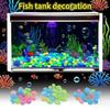 Glow in The Dark Garden Pebbles for Sidewalk Garden Terrace Lawn Gardens Patio Fish Tank Aquarium Decoration Glow Stone