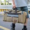 Large Capacity Foldable Hand-held Bag Portable Travel Bag Oxford Crossbody Bag Waterproof Outdoor Bag Gym Exercise Hand-held Bag