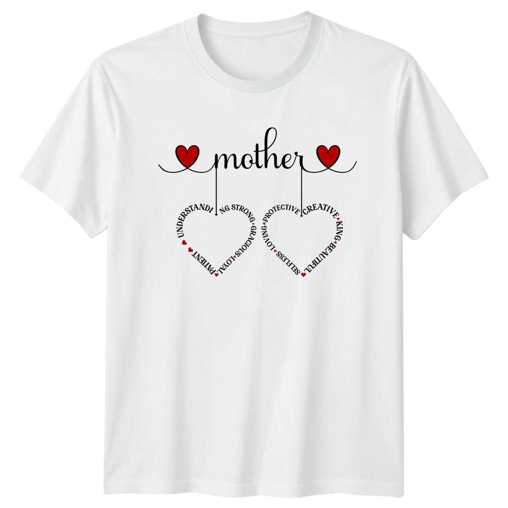 Mother Strong Loving Heart TShirt Unisexs Mothers Day Gift S