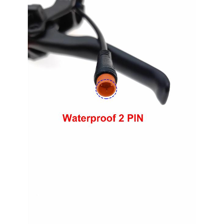 NUTT Electric Bicycle E-bike Electric Scooter Brake Lever 2PIN Waterproof Plug