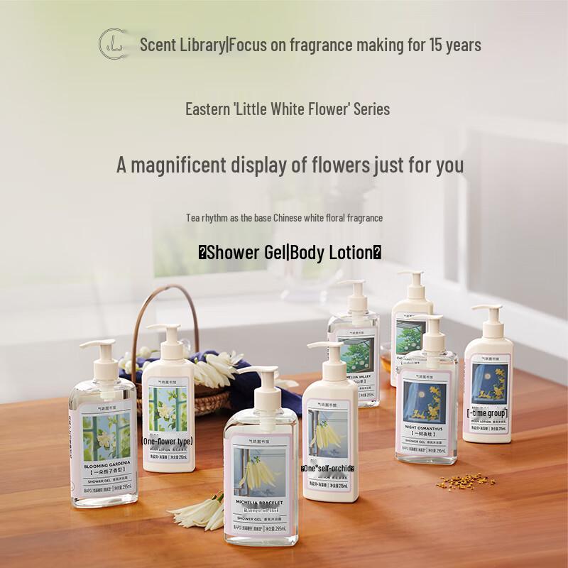 Scent Library Magnolia Fragrance Body Lotion