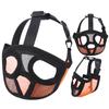 Short Snout Pet Dog Muzzles Adjustable French Bulldog Muzzle Dog Mouth Mask Breathable Muzzle for Anti Stop Barking Supplies