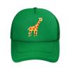 Giraffe Baseball Cap Curved Brim HipHop Hat Adjustable HighQuality Vintage Casual Cap with Anima  Mesh Baseball Cap