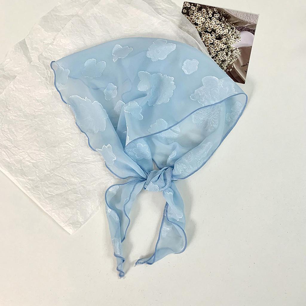 Women's Lightweight Lace Scarf Summer Soft Neck Wrap With Compact Foldable Design For Daily Outfits