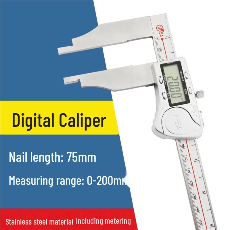 Sanlu High Precision Long Jaw Digital Caliper 0-500/600/1000mm