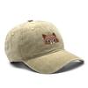 Adjustable Baseball Hat Print Peeping Cat Casual Hat for Unisex Women Snapback Cap Cycling Gorros Casquette Washed Distressed