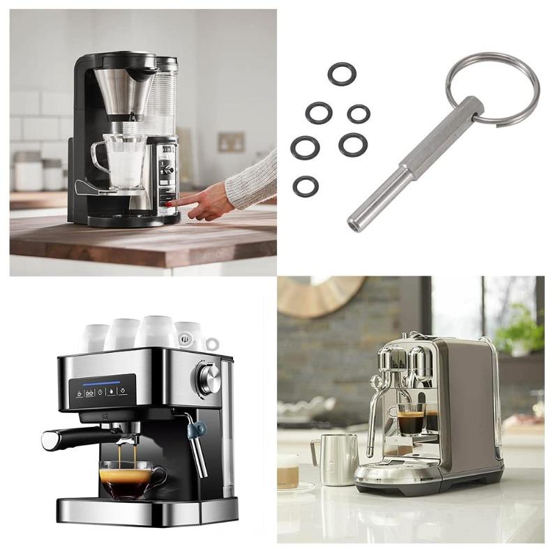 Kaffeemaschinen-Reparaturwerkzeuge Kaffeemaschinen-Reparaturwerkzeug Ovaler Kopf Magnetischer Schraubstift Jura Spezialbohrer Schraubendreher Edelstahl 3
