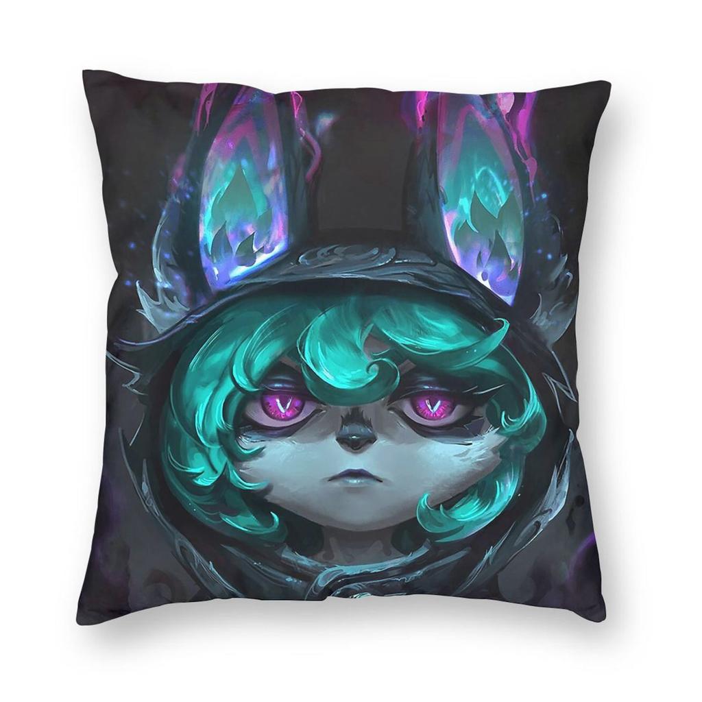 Vex League Of Legends Square Pillowcase Polyester Linen Velvet Printed Zip Decorative Sofa Cushion Case Wholesale
