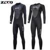3mm Neoprene Wetsuit Men Women Long Sleeve Full Body Diving Suit Surfing Snorkeling Winter Swimming