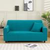 Funda de Sofá de Color Sólido de 1/2/3/4 Plazas Cobertura Completa a Prueba de Polvo Funda Universal Tejido Jacquard Fundas de Sofá en Forma de L Para Sala de Estar