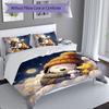 3pcs Happy Puppy pattern bedding set duvet cover set includes duvet cover &pillowcases, perfect all season bedroom decoration & gift