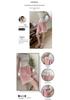 2026 New Style Striped Maternity Shorts with Lace Trim for Petite Women – Casual Wide-Leg Summer Pants Without Belly Support
