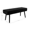 House Nordic Lyla Bench Black 442806