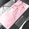 Cherry blossom mouse pad pastel pink desk mat cute sakura flowers xxl malaking Japanese gaming deskmat