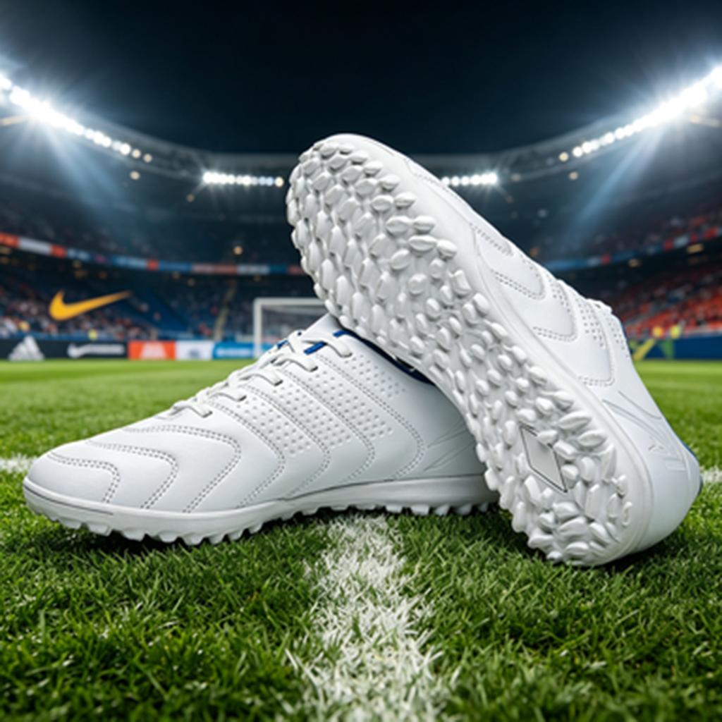 Premium TF Turf Soccer cleats PU Soft Fabric Upper Rubber Traction Sole Wear Resistant Boys Girls Training Shoes