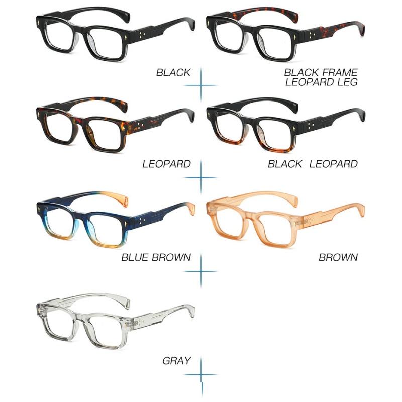 Women's eyewear, men's and women's fashion oversized square glasses