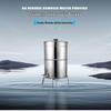 LISM Outdoor Stainless Steel Gravity Water Filter Bucket