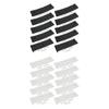 ABS Trailer Bunk Sliders with End Caps Fishing Boat Trailer Pads Boat Loading Slide Pads Suitable for 3x10 Inch Boat