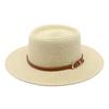 Grass Green Straw Hat Women'S Summer Bump Top Top Top Hat Seaside Vacation Beach Hat Internet Celebrity Straw Hat Sun Hat
