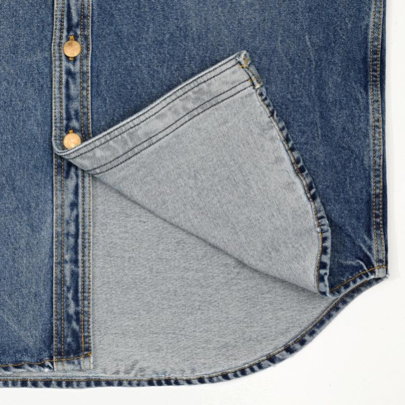Wilddonkey Denim Unisex Shirt Ds Alfredo Washed Blue