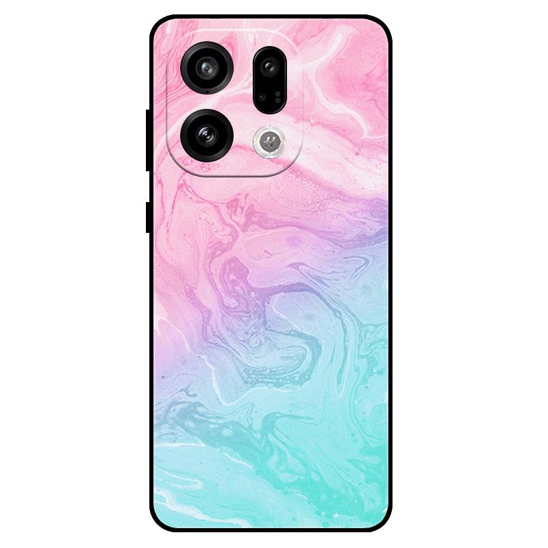 For Oppo Find X9 Pro Case Silicone Luxury Space Soft Bumper for Oppo Find X 9 X9Pro 5G 2025 Phone Cover TPU Funda Shockproof